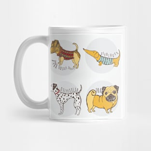 Dog Sketch Designs Mug